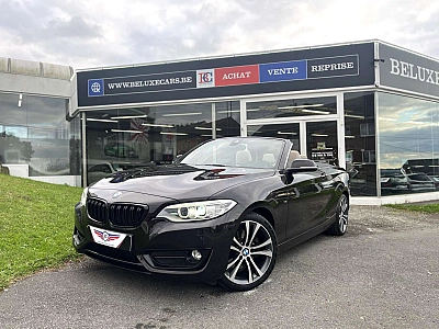 BMW 220 CABRIO*DAS*AUTOMATIQUE*SPORT*GPS*S-CHAUFF*BI-XENON