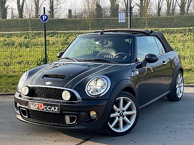 Mini MINI COOPER S CABRIOLET 184CH MONTE CARLO * 2012 * CUIR * GPS * SIEGE CHAUFF