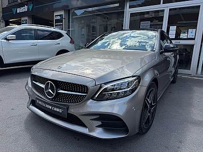 Mercedes-Benz C 200 D Pack AMG Toit pano Cuir Gps Led Camera Carnet