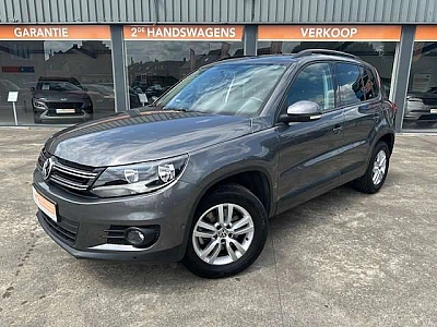 Volkswagen Tiguan 1.4i benzine, 2012, Pano-dak, 89.056km's+Garantie