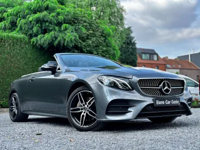 Mercedes-Benz E 200 Cabriolet / 4-MATIC AMG LINE / 360° / ALCANTARA